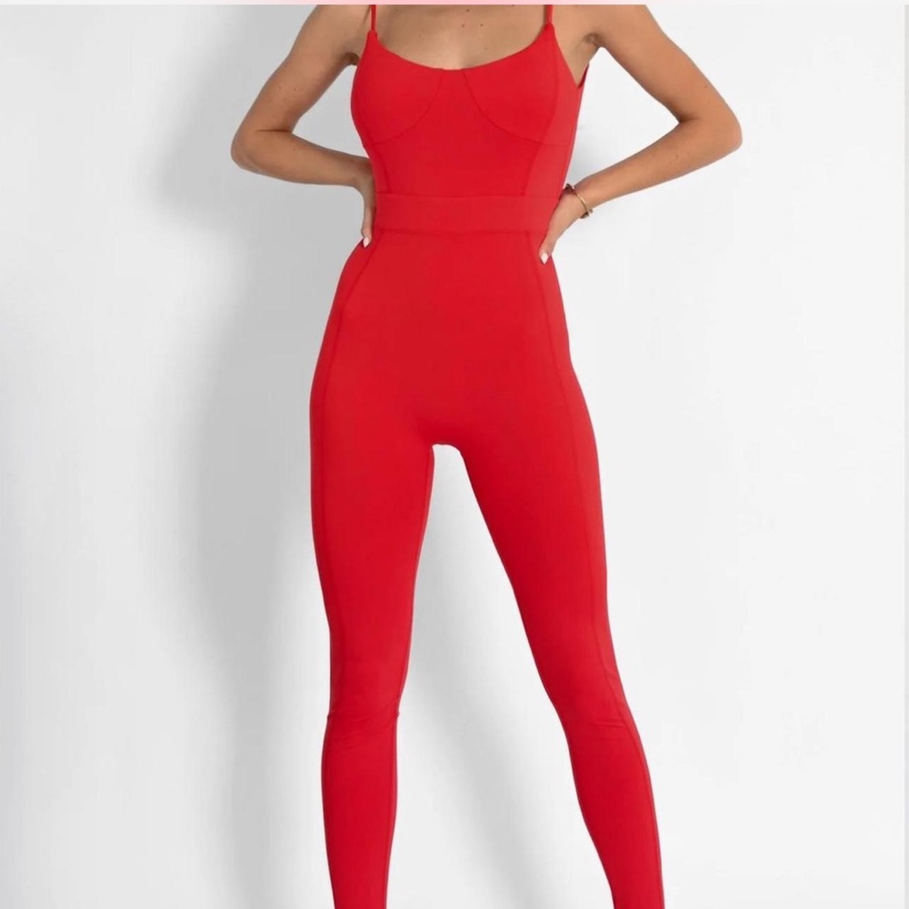 Yellow the label athletic onesie